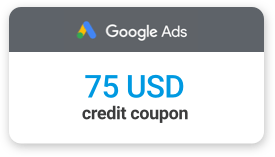 google ads credit coupon 1920 x 1080 px