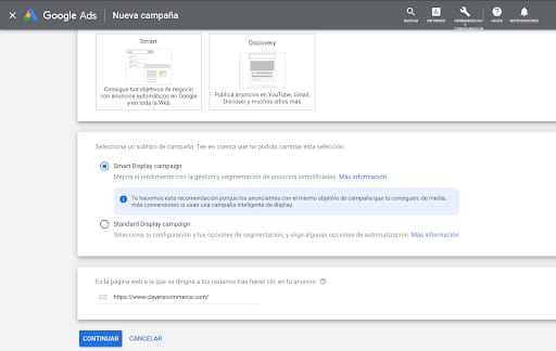 crear campañas