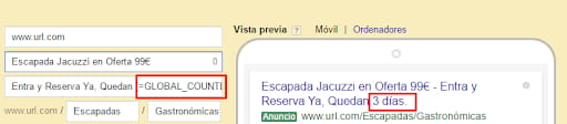 sentido de urgencia cuenta atras