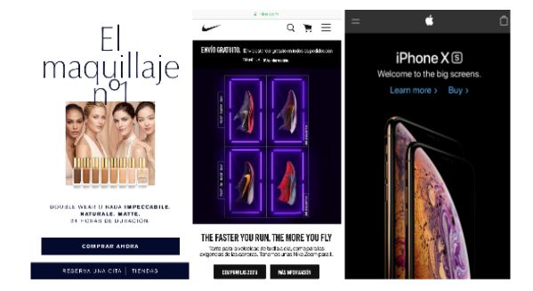 mobile ads screenshot