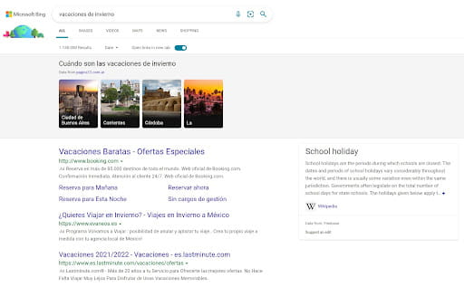 microsoft ads ejemplo