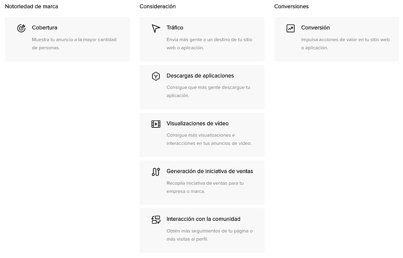 gestor de anuncios de tiktok